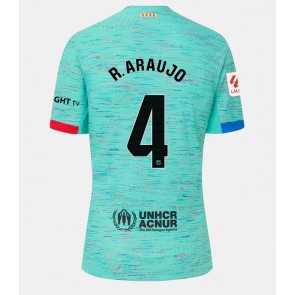 Barcelona Ronald Araujo #4 Tredje trøje Dame 2023-24 Kort ærmer